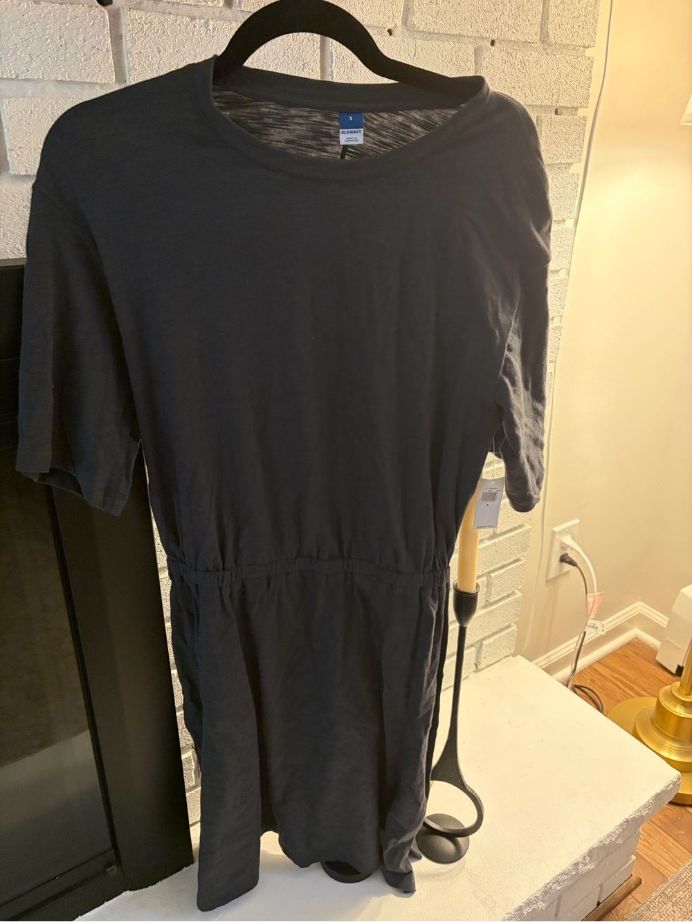 Old Navy Navy Short Sleeve Knit Dress